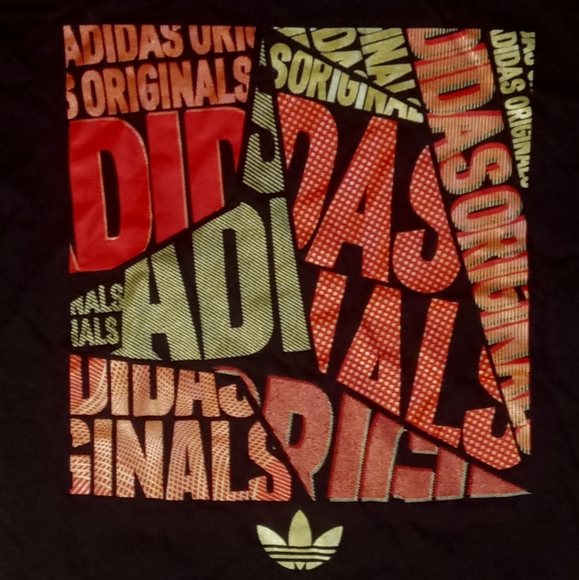 new Adidas Bold Original Tri-Leaf Logo t shirt new Adidas Bold Original Tri-Leaf Logo t shirt